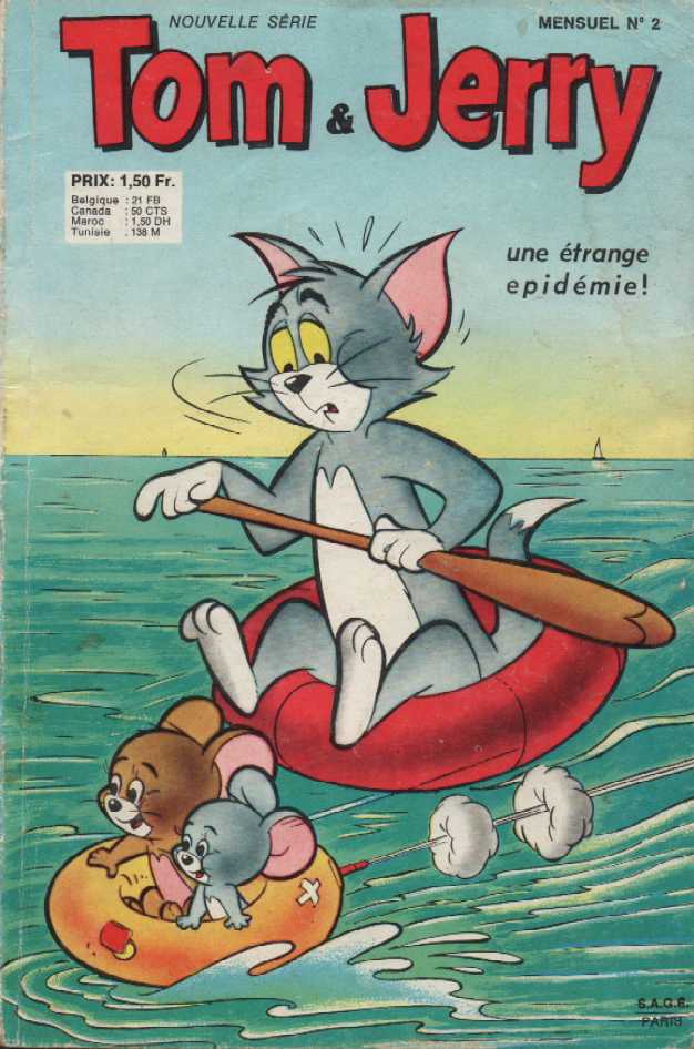 Scan de la Couverture Tom et Jerry n 2
